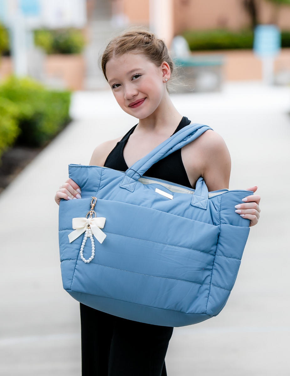 The Cloud 9 Tote (OLL376-SLB) - Slate Blue – Oh La La Dancewear