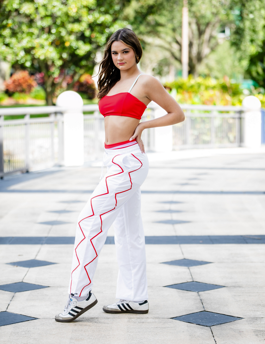 The Velocity Pant (OLL377-WHT) - White – Oh La La Dancewear