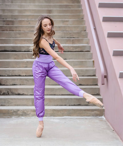 Chic Ballet - The Andrea Trash Pant (CHIC301-LLC) - Lilac - FINAL SALE