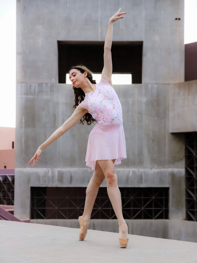 Chic Ballet - The Cassandra Skirt (CHIC203-APR) - Apricot - FINAL SALE