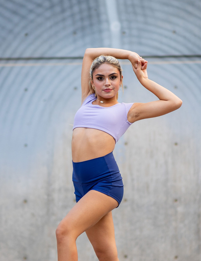 The Horizon Top (OLL395-ORP) - Orchid Petal