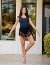 The Alyvia Skirt (OLL298-BLL) - Black Lace