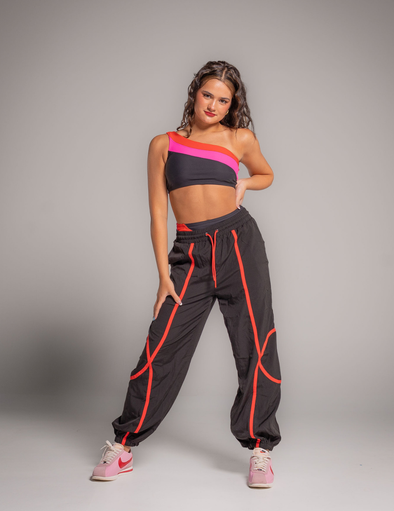 The Finale Pant (OLL399-BRA) - Black/Red Alert