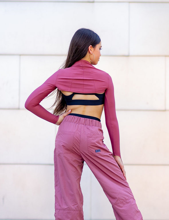 The Sara Shrug (OLL388-MSR) - Mesa Rose