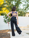 The Eleanor Top (OLL408-BLKS) - Black Stripe