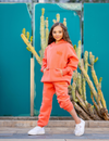 The Epic Sweatpant (OLL384-GPC) - Georgia Peach/Cherry Tomato