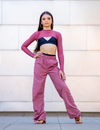 The Free Spirit Pant (OLL390-MSR) - Mesa Rose