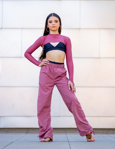 The Free Spirit Pant (OLL390-MSR) - Mesa Rose