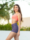 The Eleanor Short (OLL409-BLKS) - Black Stripe