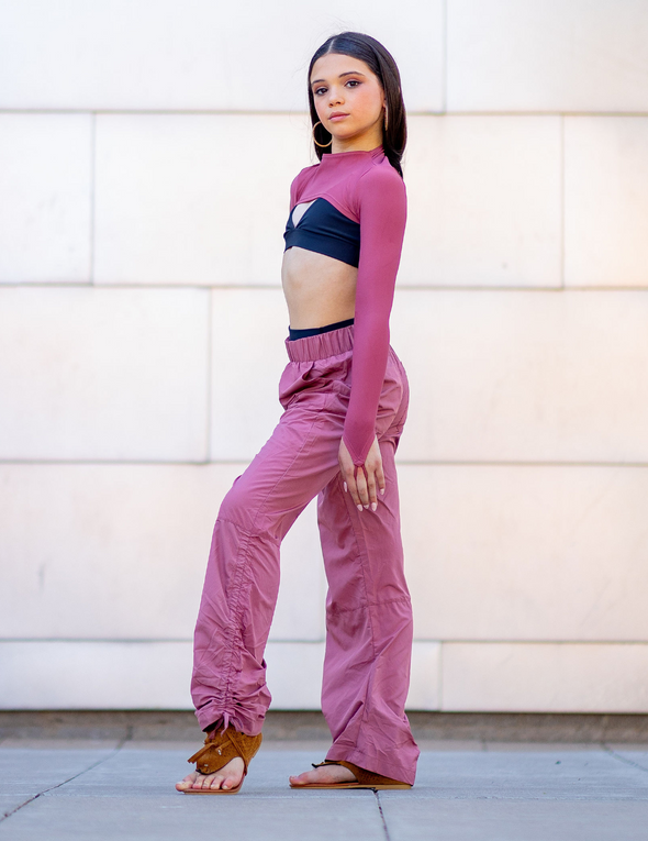 The Free Spirit Pant (OLL390-MSR) - Mesa Rose