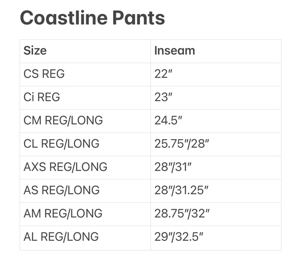 The Coastline Pant (OLL413/OLL413L-WAS) - White/Aqua Sky