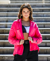 The Lounge Shacket (OLL258-HPK) - Hot Pink