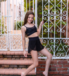 The Flutter Short (OLL283-BLK) - Black