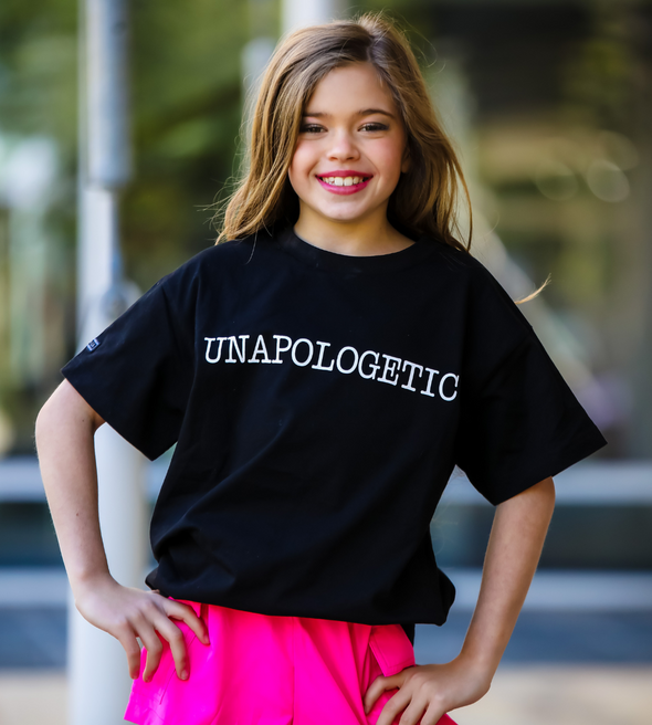 The Unapologetic Tee (OLL300-BLK) - Black