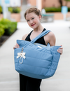 The Cloud 9 Tote (OLL376-SLB) - Slate Blue