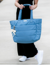 The Cloud 9 Tote (OLL376-SLB) - Slate Blue