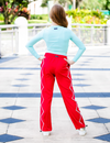 The Velocity Pant (OLL377-FLM) - Flame Scarlet