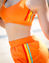 The Lily Top (OLL362-OTM) - Orange Tiger/Multi