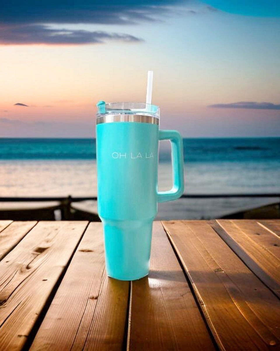 Oh La La Tumbler with Straw-FINAL SALE – Oh La La Dancewear