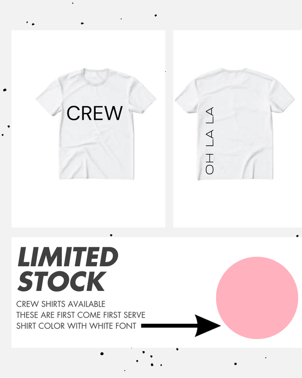 Oh La La Crew Tee (OLL334-SRS) - Salmon Rose