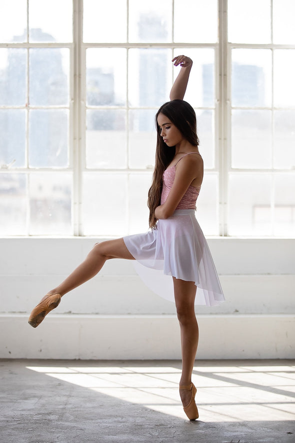 Chic Ballet - The Danielle Leotard (CHIC104-DBL) - Daisy Blush - FINAL SALE