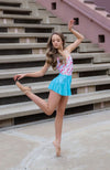 Chic Ballet - The Danielle Leotard (CHIC104-FLA) - Floral Admiration - FINAL SALE
