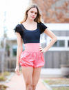 Chic Ballet - The Bethany Trash Short (CHIC302-COR) - Coral