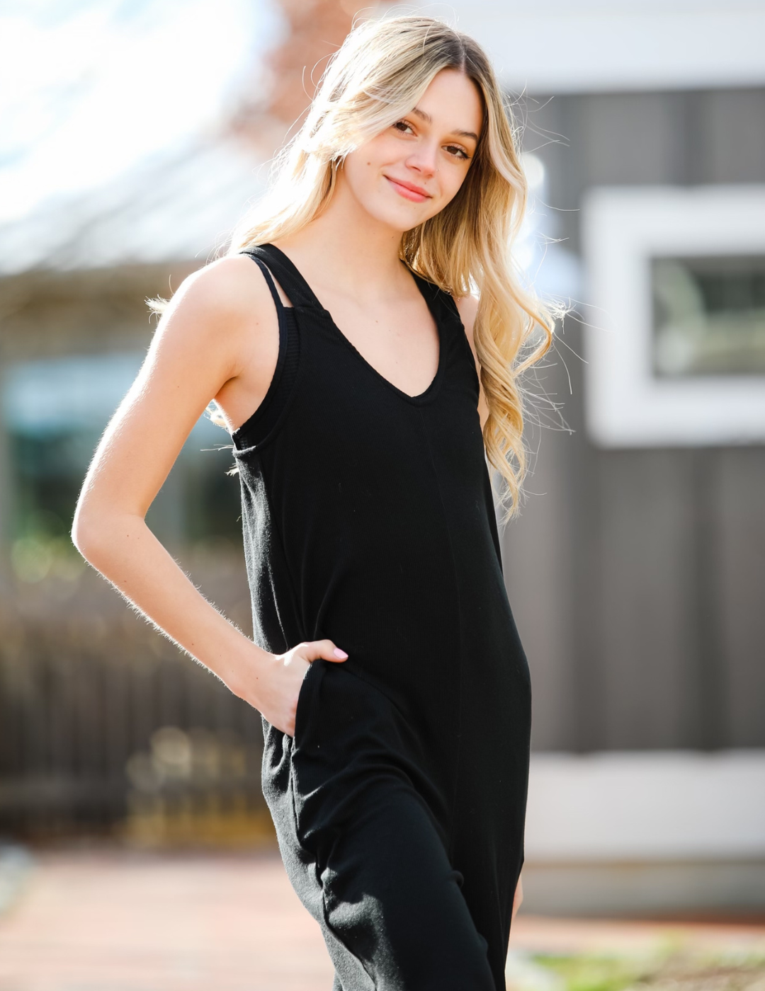 Chic Ballet - The Chloe Romper (CHIC401-BLK) - Black – Oh La La