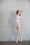 Chic Ballet - The Belladonna Skirt (CHIC202-DFL) - Delicate Flowers - FINAL SALE