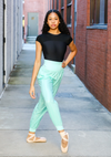 Chic Ballet - The Andrea Trash Pant (CHIC301-MNT) - Mint