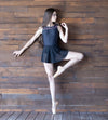 Chic Ballet - The Belladonna Skirt (CHIC202-BLK) - Black - FINAL SALE