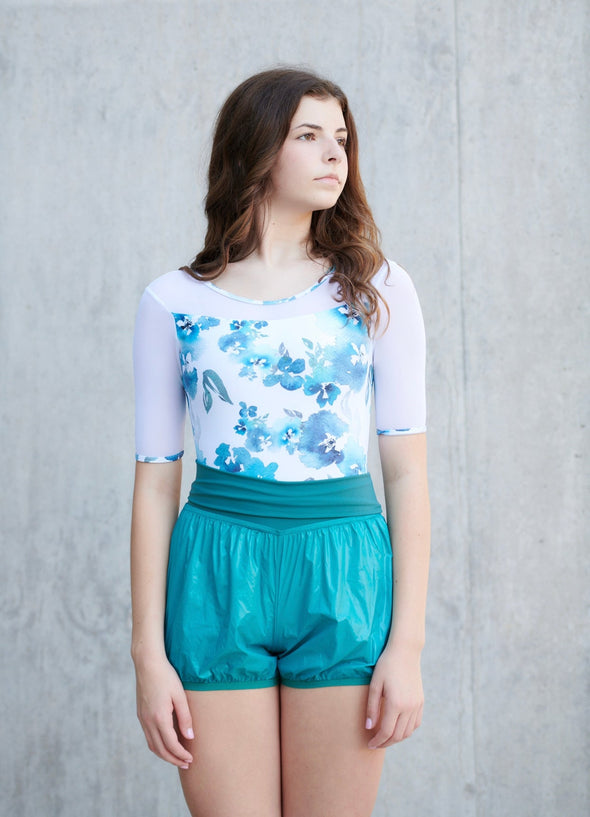 Chic Ballet - The Bethany Trash Shorts (CHIC302-TEA) - Teal