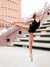 Chic Ballet - The Amelia Leotard (CHIC101-BLQ) - Black Quad - FINAL SALE
